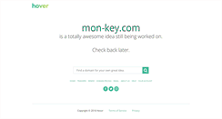 Desktop Screenshot of mon-key.com