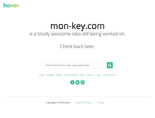 Tablet Screenshot of mon-key.com